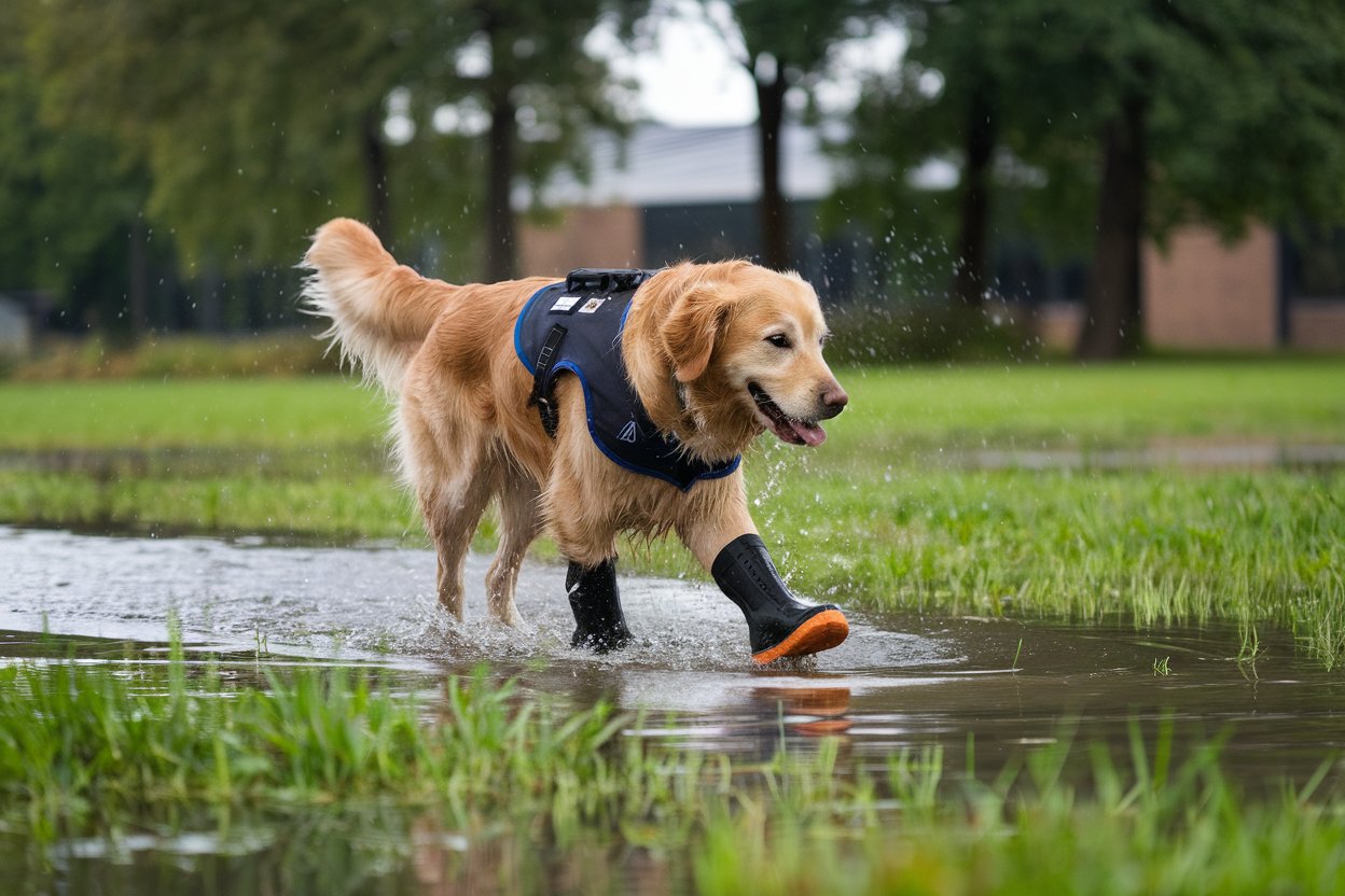 Dog shoe materials